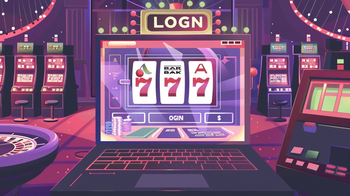 Ilustrasi konsep permainan Live Casino yang sehat dan bertanggung jawab